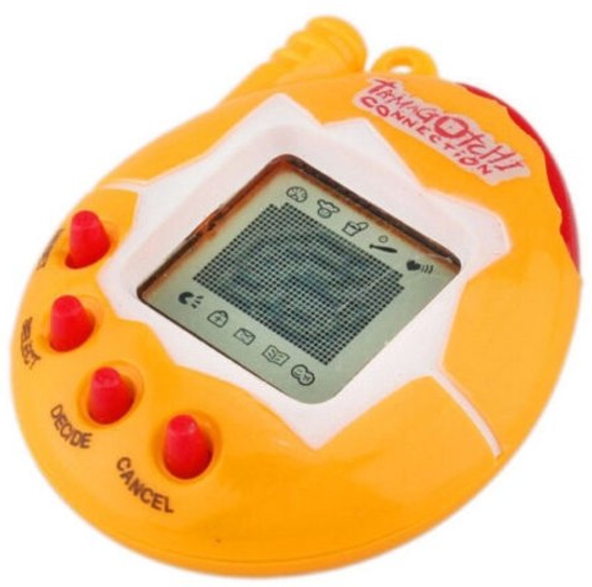 Retro Tamagotchi - Het digitale huisdier! | Oranje